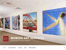 Tablet Screenshot of mobergartservices.com